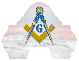 DARAY-L-370-PK Masonic Lodge Clouds Pink